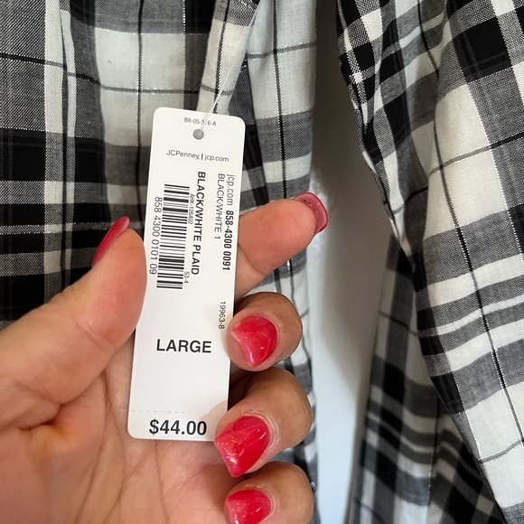 Allen B by Allen Schwartz Ladies Button Up - Picture 7 of 9